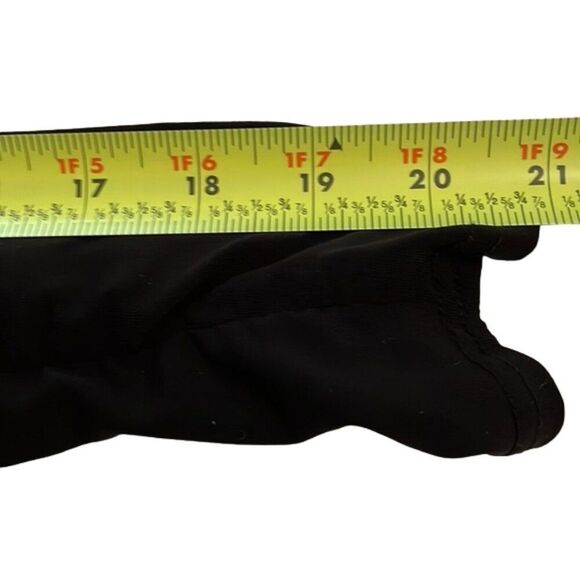 Tadashi Black Twist  Knot Cocktail Dress Womens Medium Lined V-Neck Ruching - Picture 10 of 13